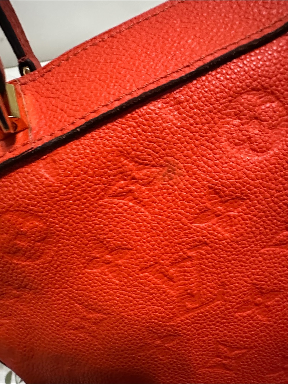 Louis Vuitton Bastille Orange Empreinte Leather - Picture 9 of 15